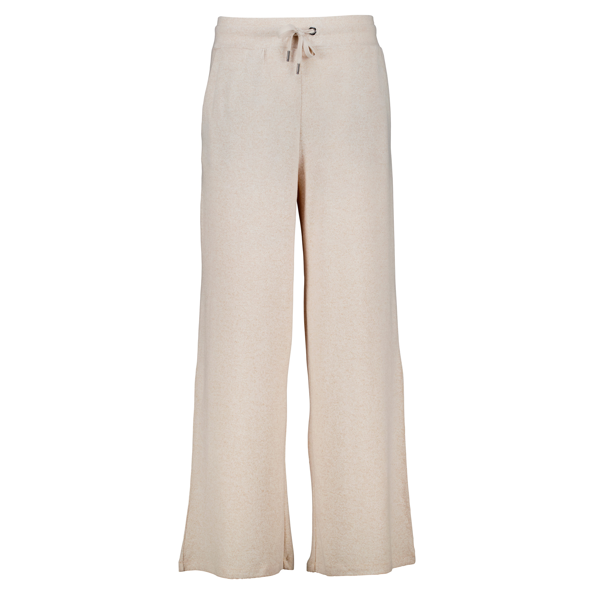 Weibliches Model mit CAMPS BAY Pants in Cream Melange