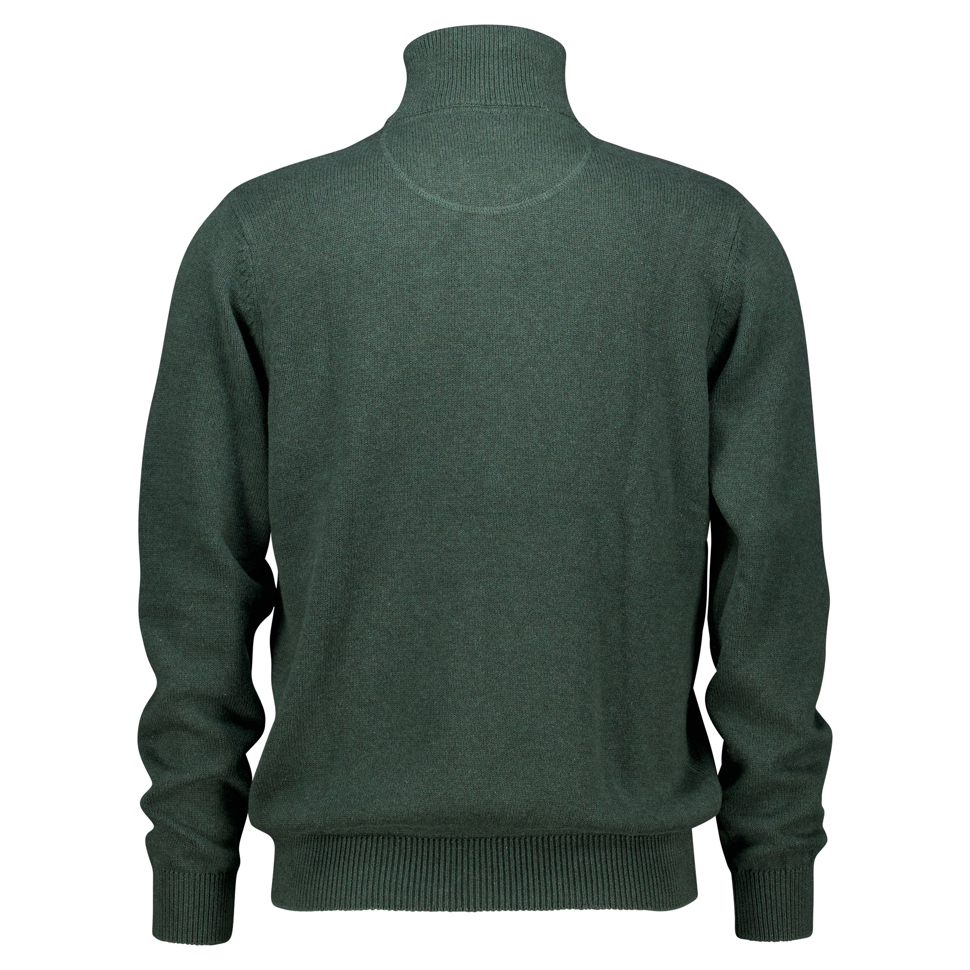 Männliches Model mit CAMPS BAY Stricktroyer in Bottle Green