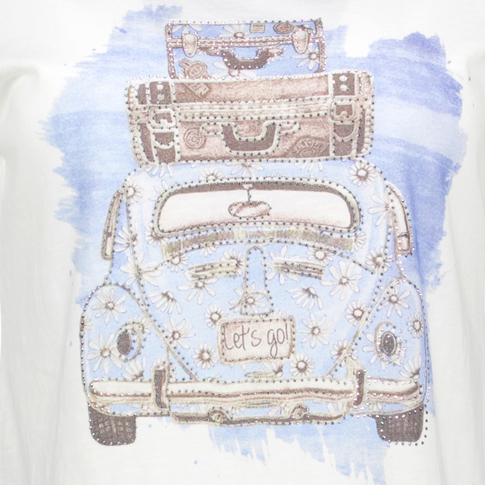 Pearl Blue Bus