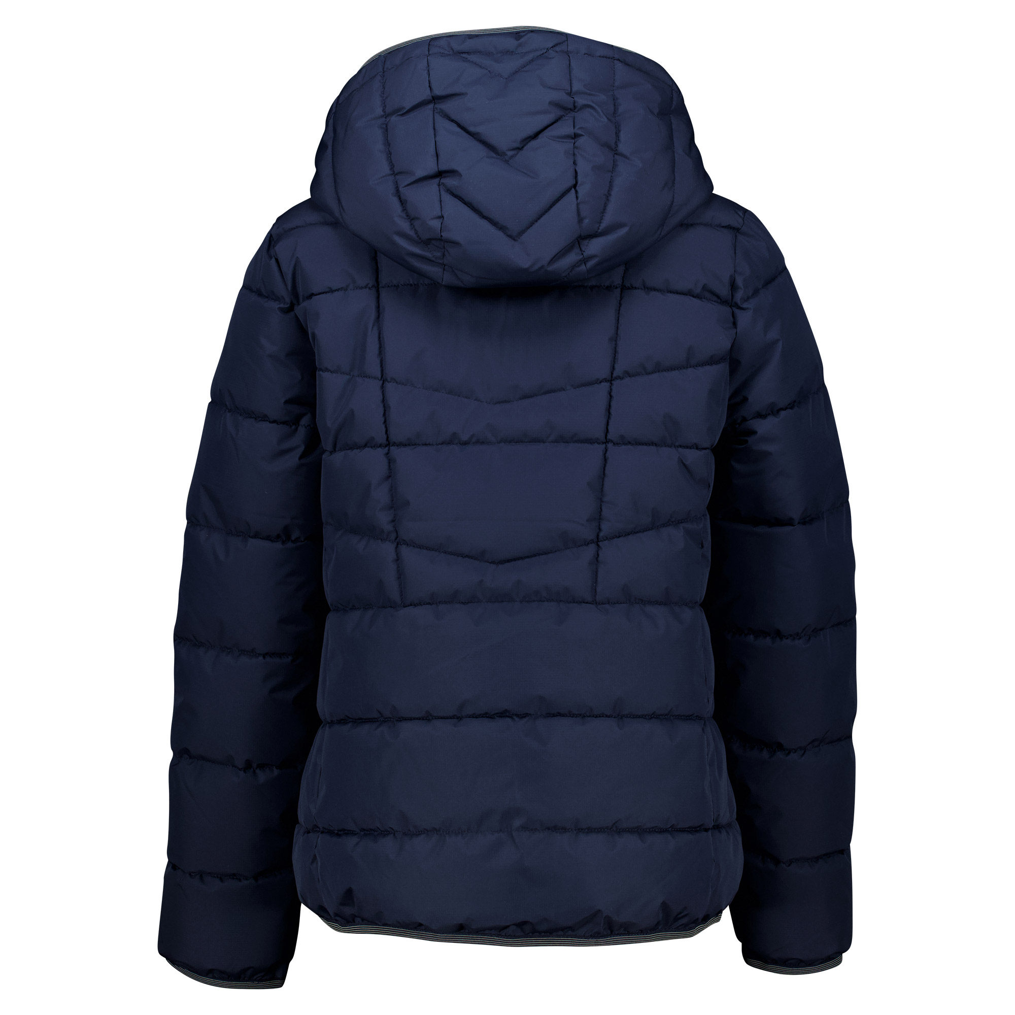 Weibliches Model mit CAMPS BAY Jacke in Dark Sapphire