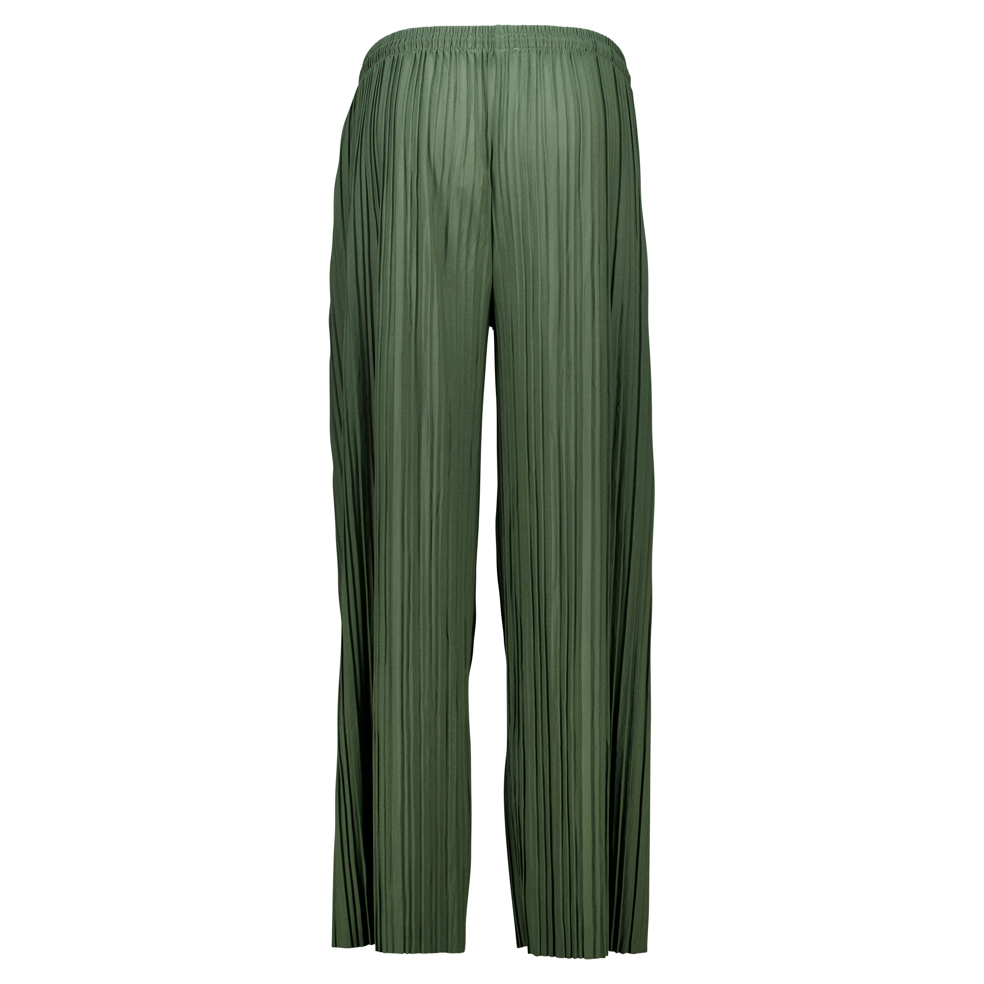 Weibliches Model mit Rock Your Day Plisseehose in Khaki