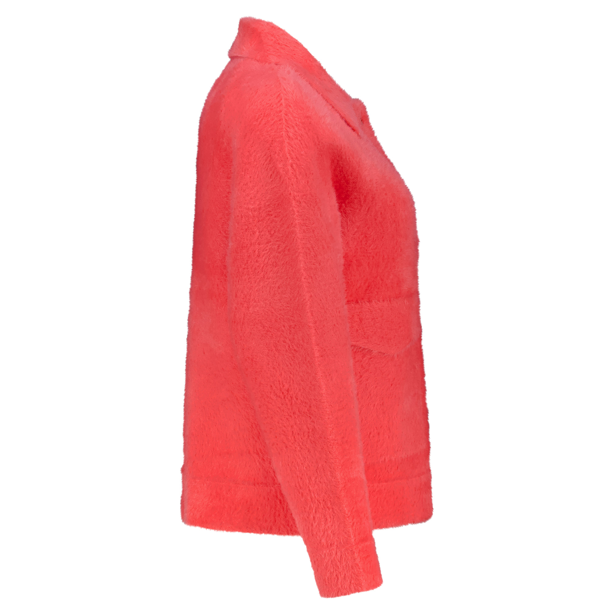 Weibliches Model mit CAMPS BAY Flauschjacke in Dubarry