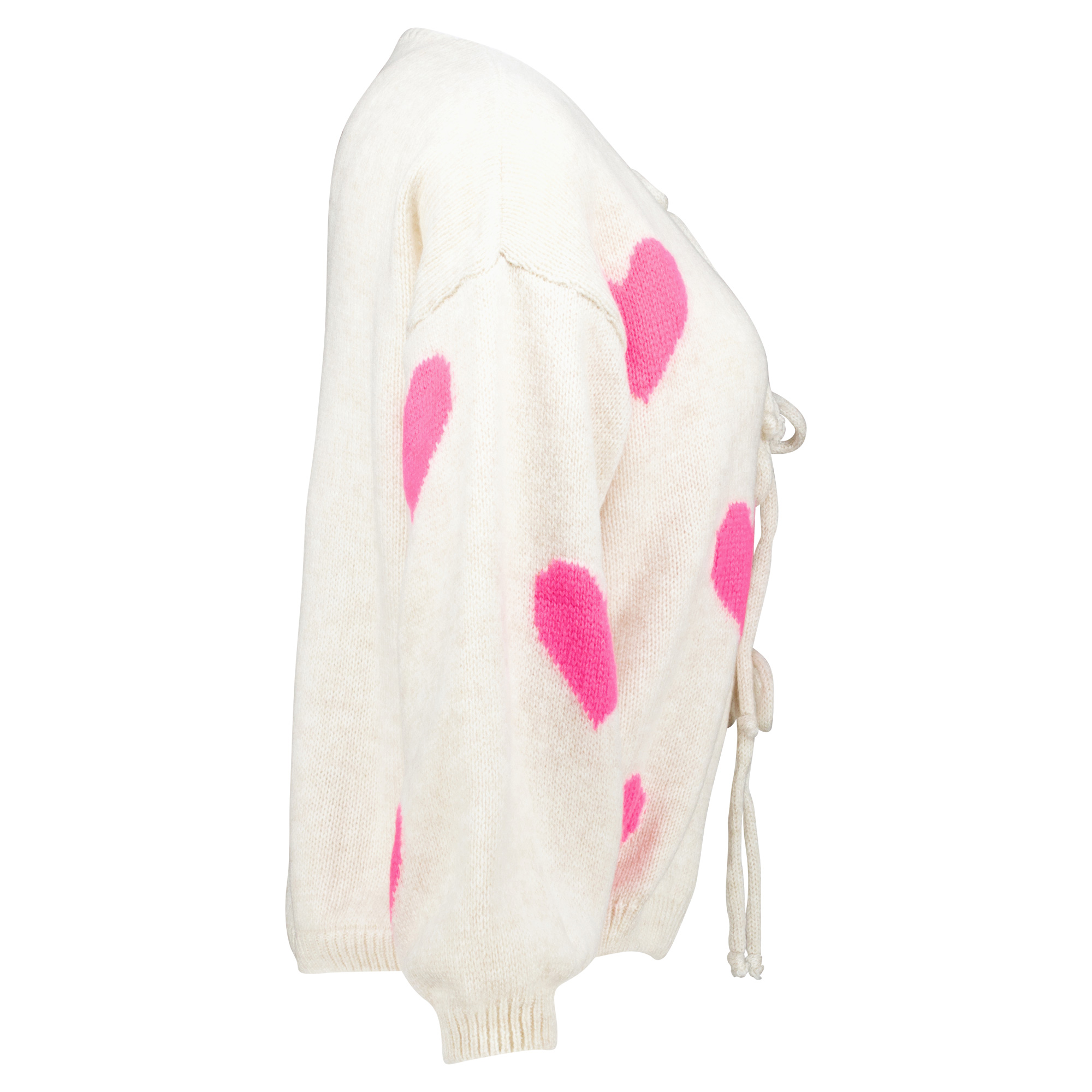 Weibliches Model mit Rock Your Day Kuschel-Strickjacke 