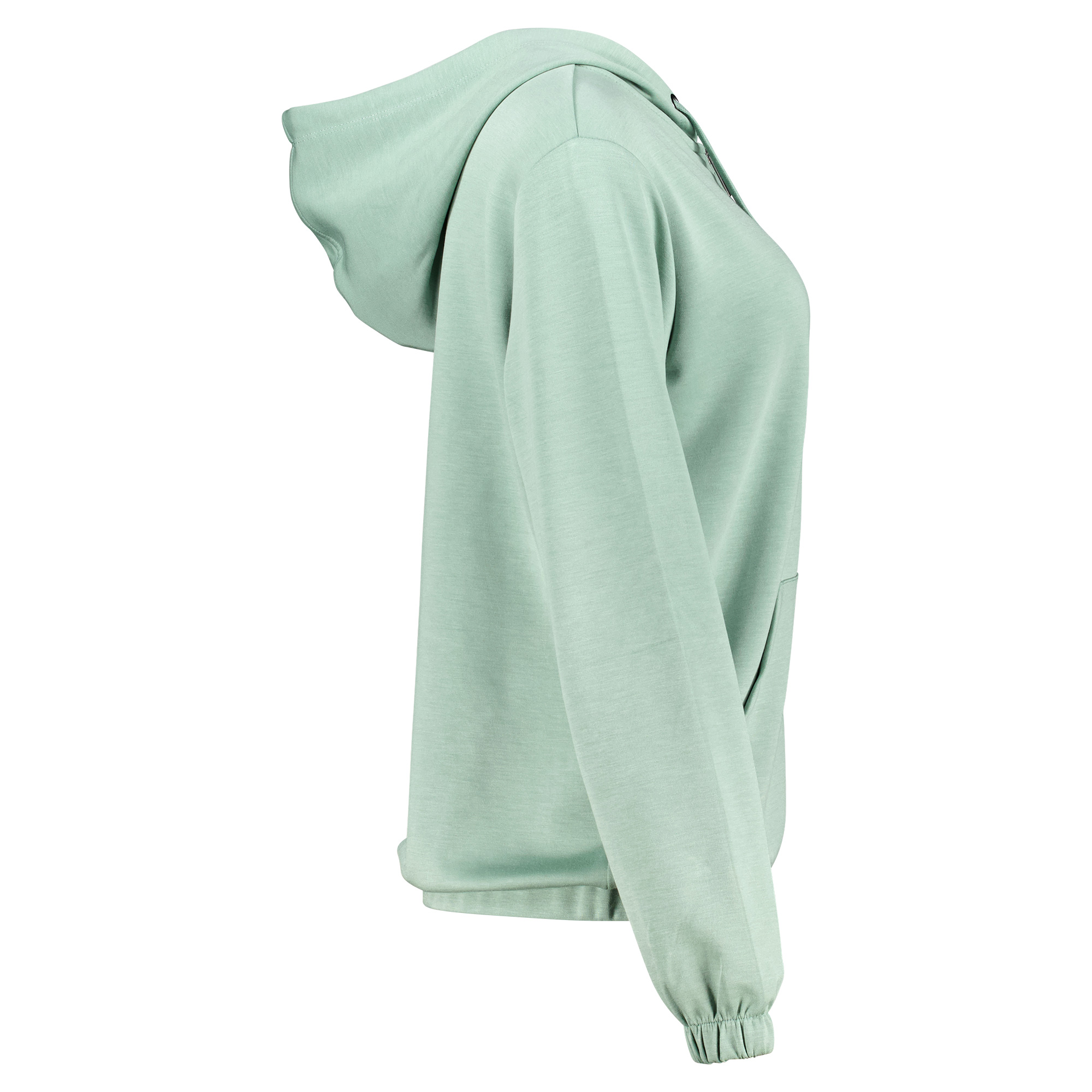 Weibliches Model mit CAMPS BAY Casualjacke in Mineral Green