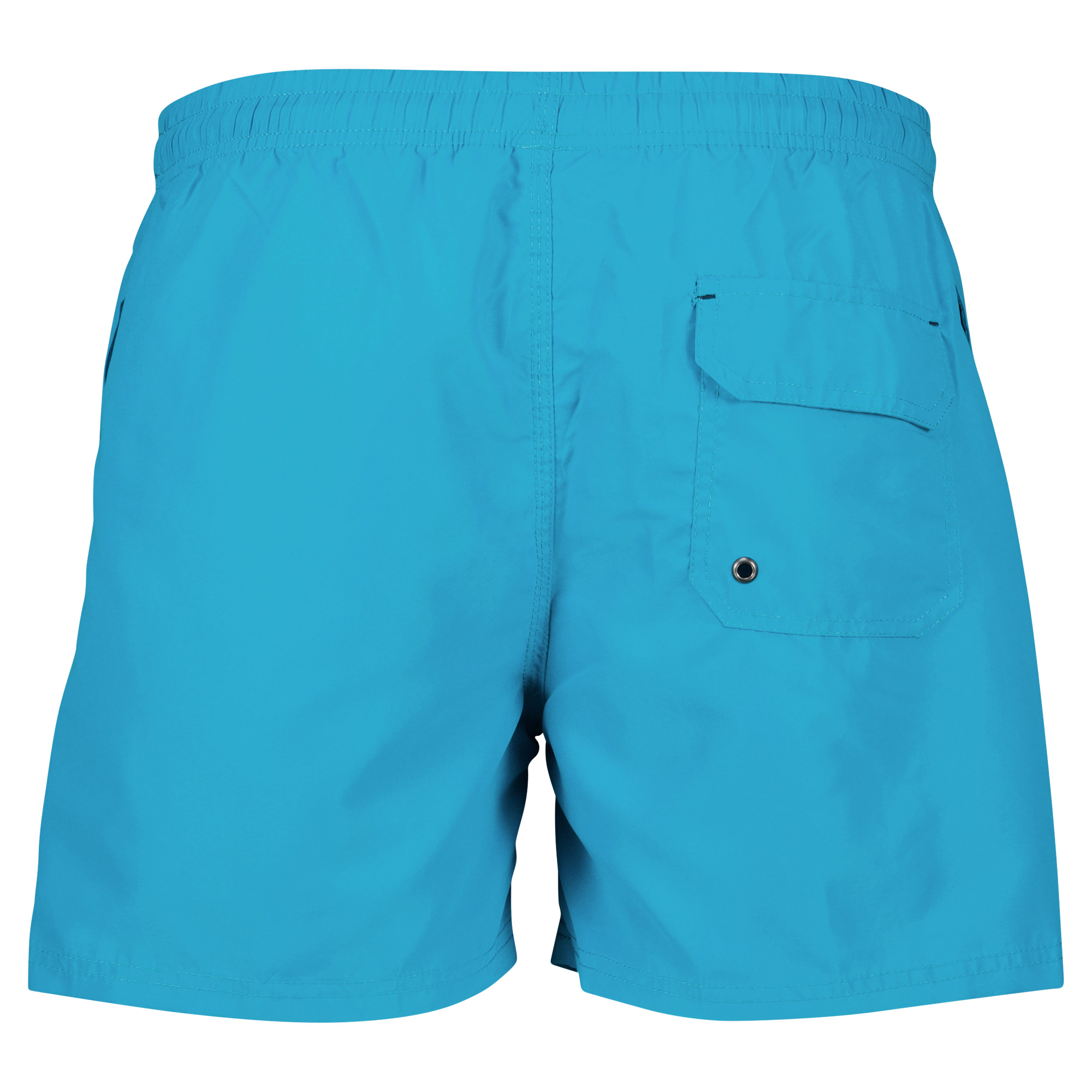 Männliches Model mit CAMPS BAY Badeshorts in Aqua