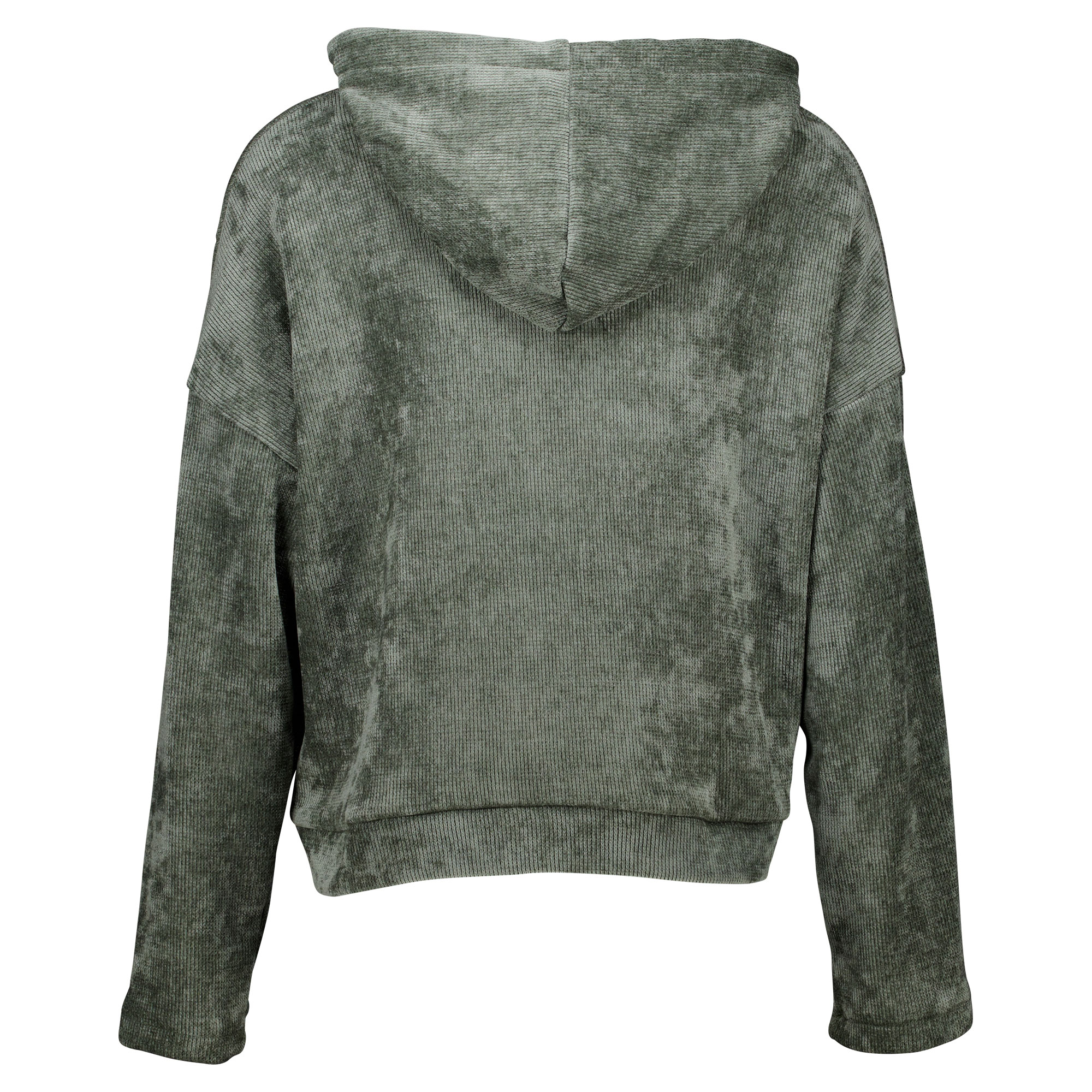 Weibliches Model mit Küstenzauber Jacke in Khaki