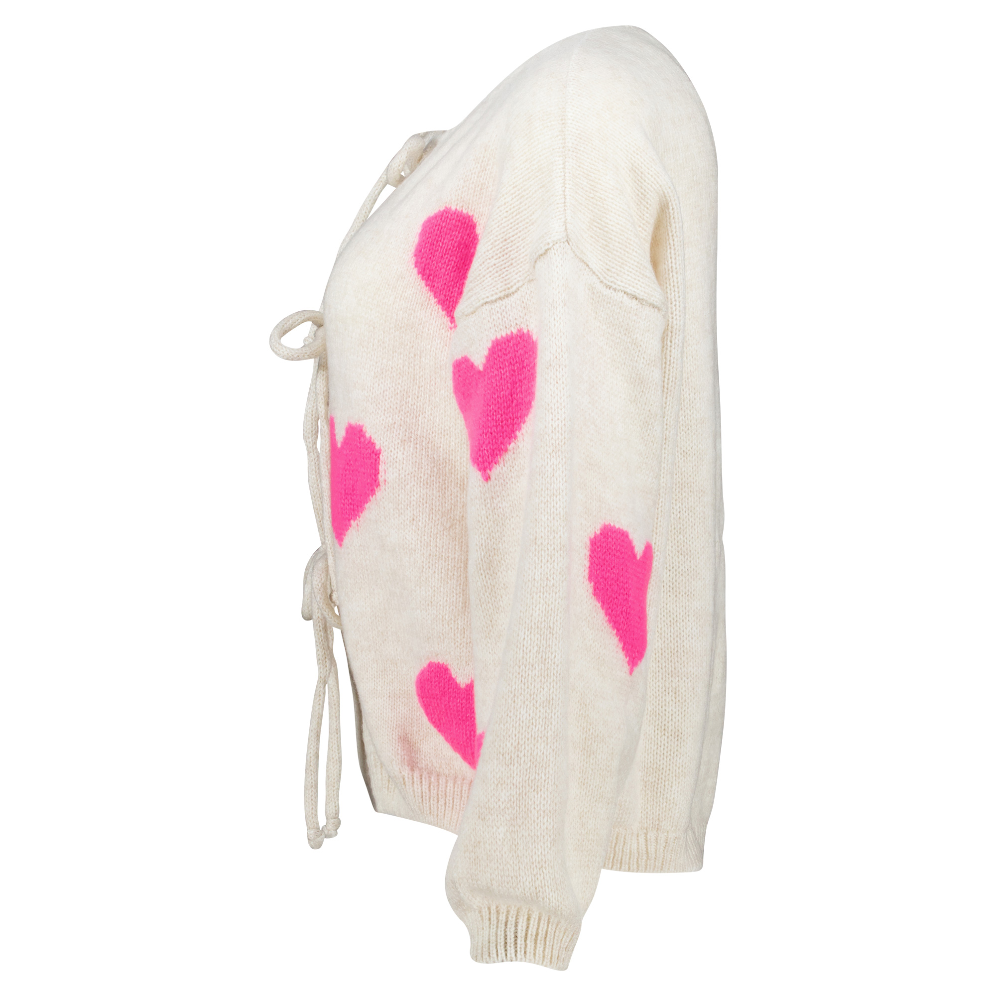 Weibliches Model mit Rock Your Day Kuschel-Strickjacke 