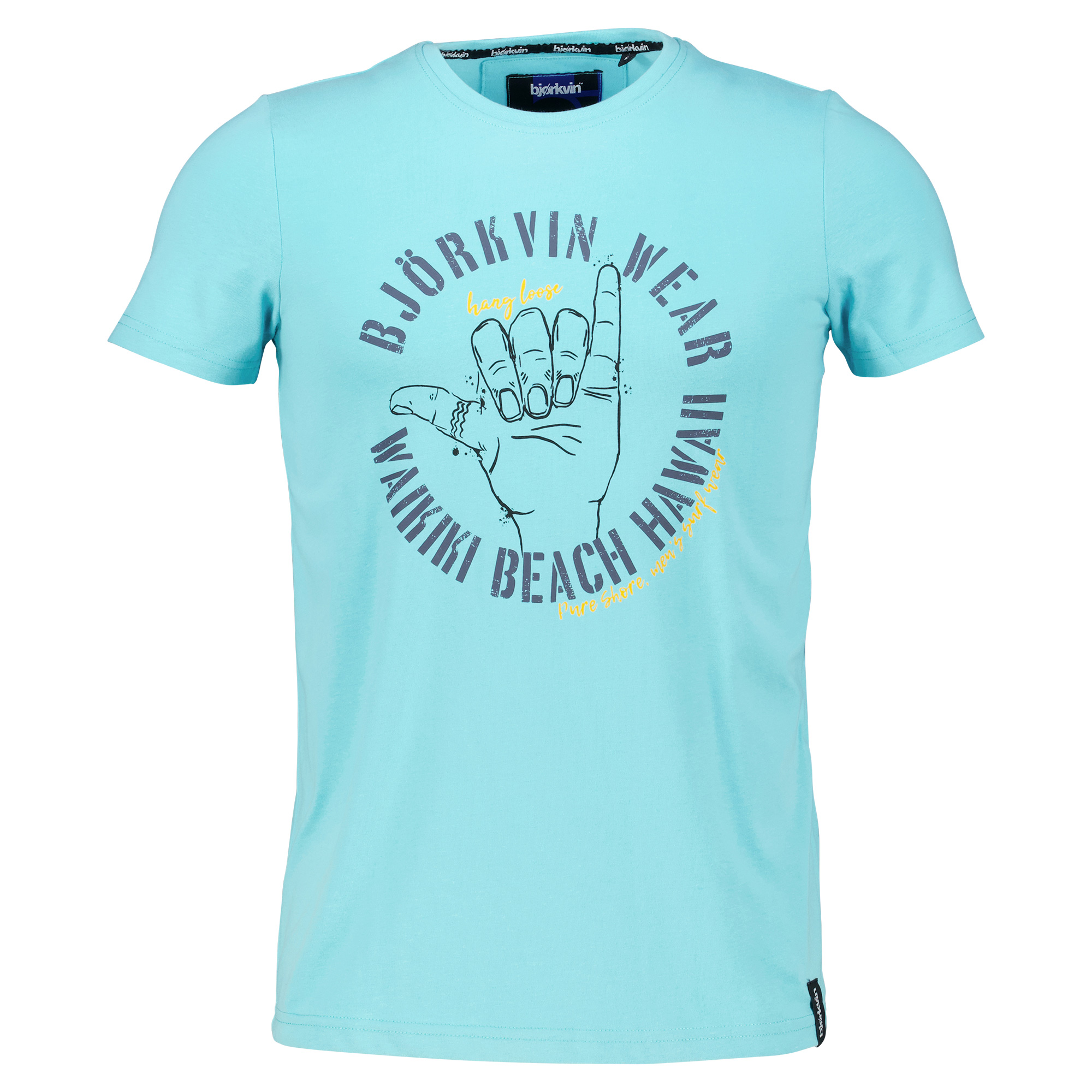 Männliches Model mit Björkvin T-Shirt 