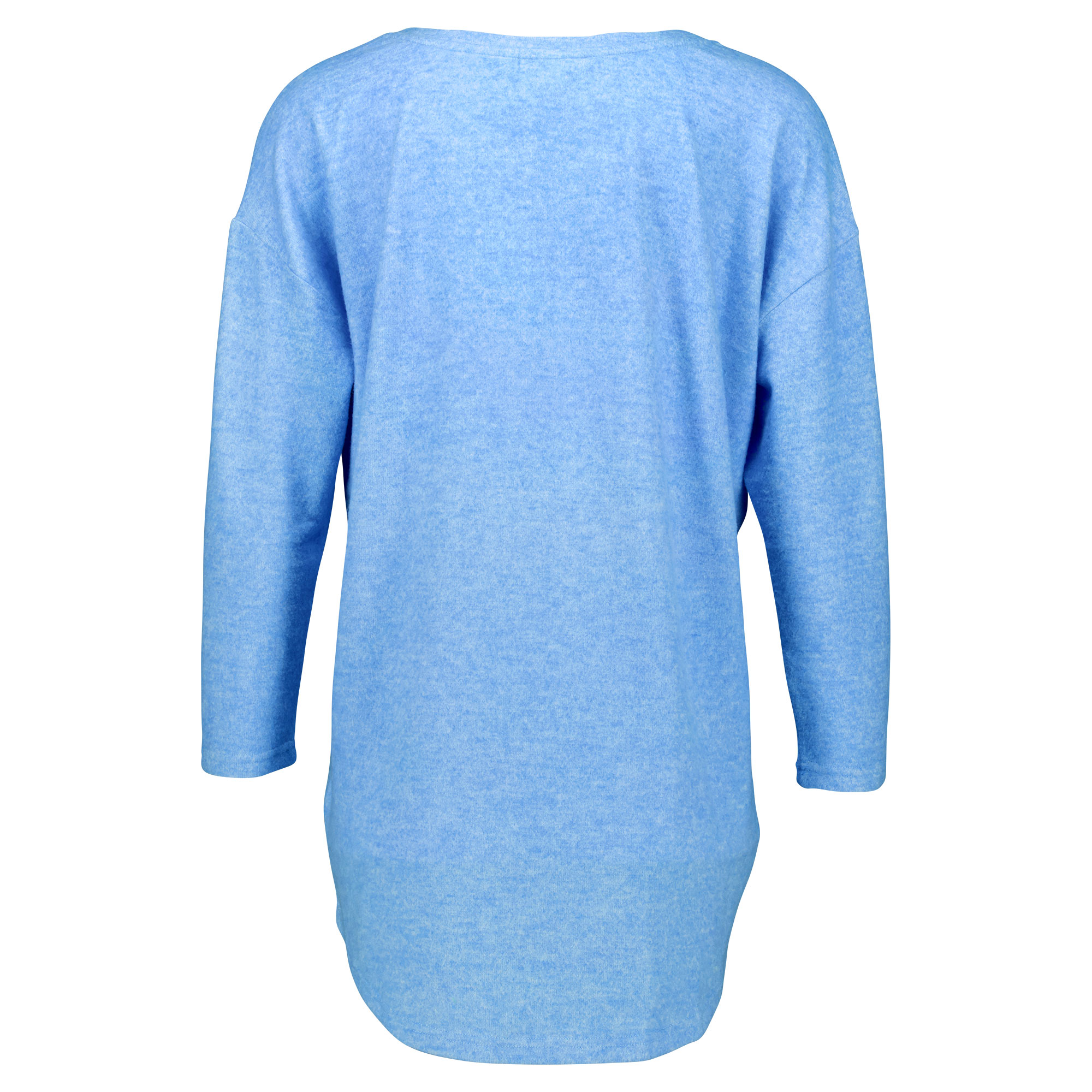 Weibliches Model mit CAMPS BAY Shirt in Vista Blue