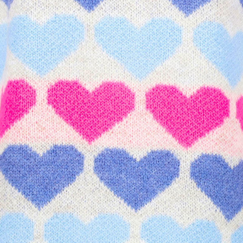 Beige-Blue-Hearts