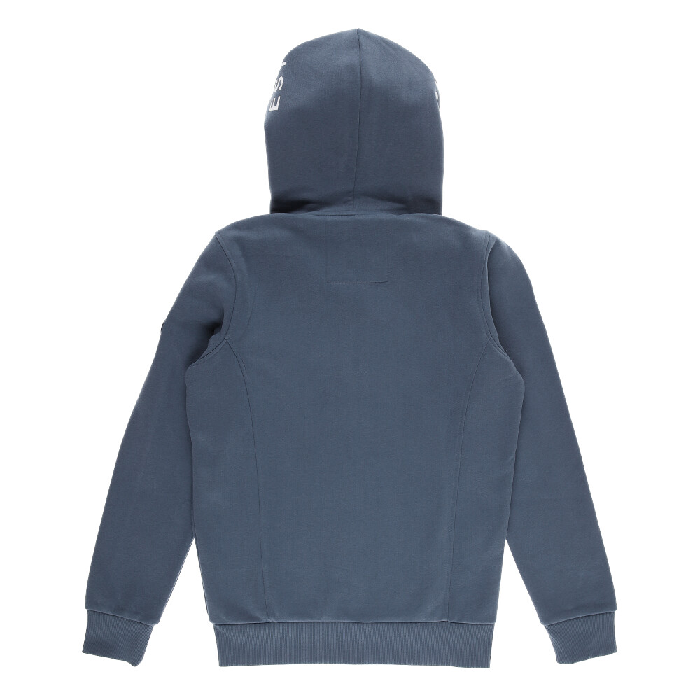 Männliches Model mit CAMPS BAY Sweatjacke in China Blue