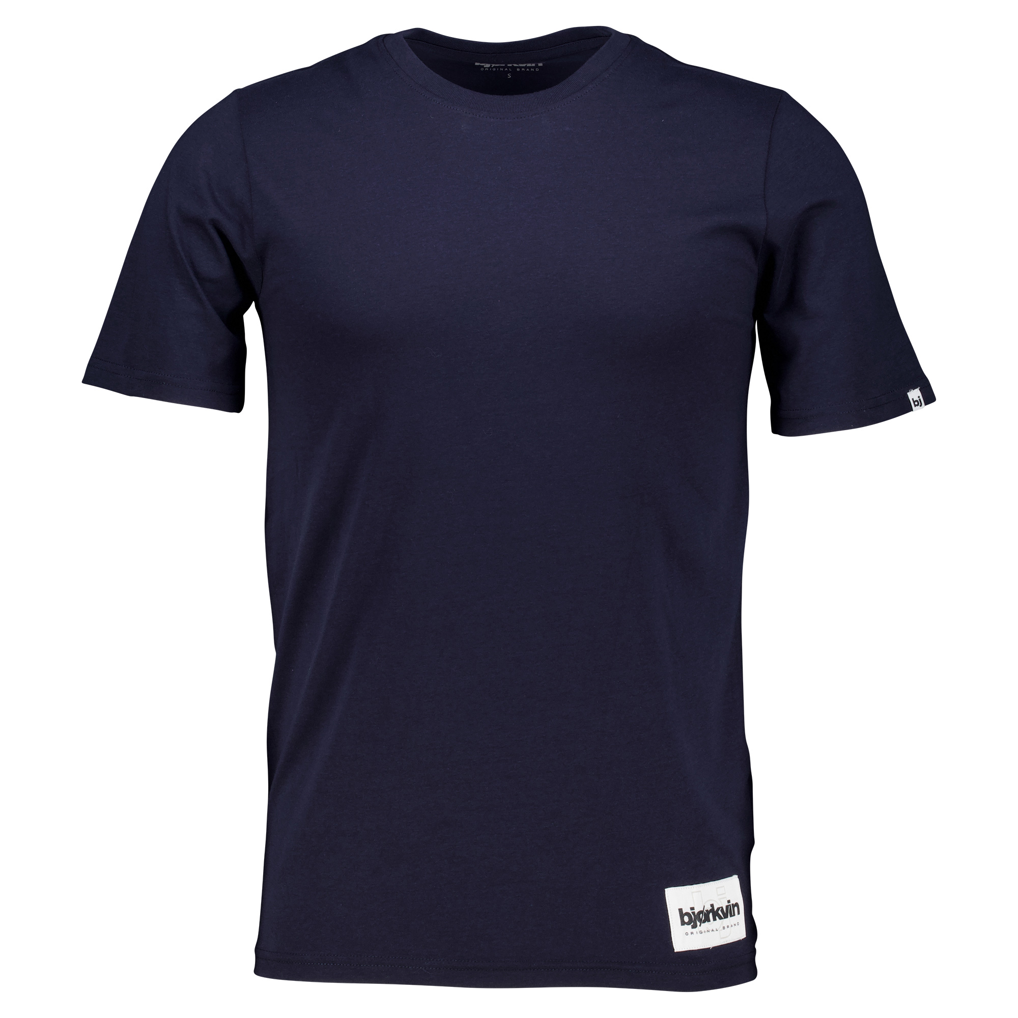 Männliches Model mit Björkin T-Shirt in Night Sky