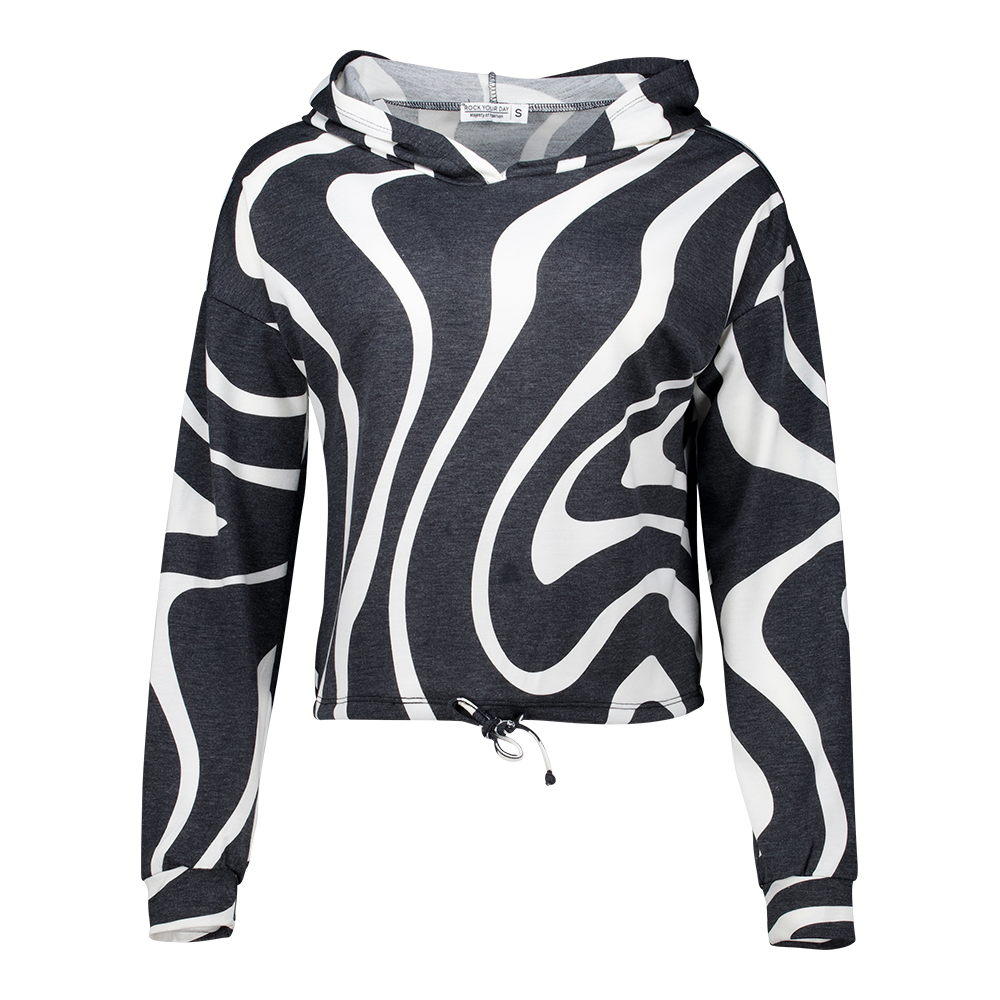 Weibliches Model mit Rock your Day Shirt in Dark Grey Diverse