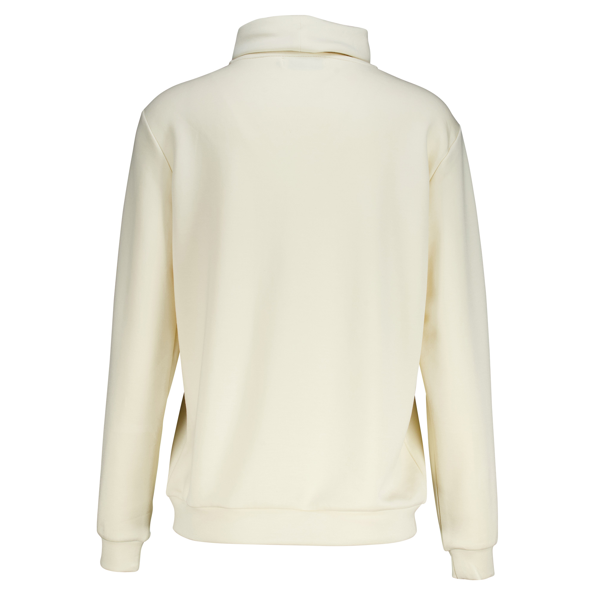Weibliches Model mit CAMPS BAY Hoodie in Cream