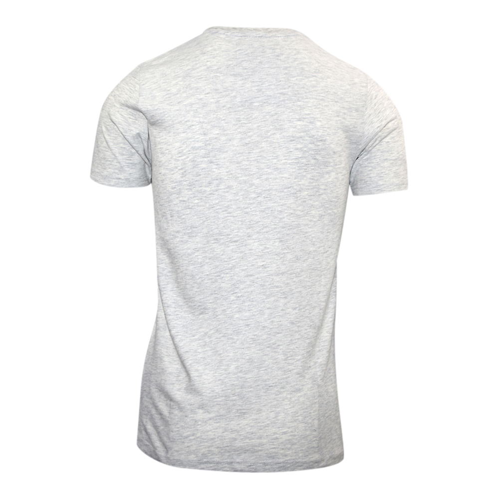 Männliches Model mit Björkvin T-Shirt in Silver Melange