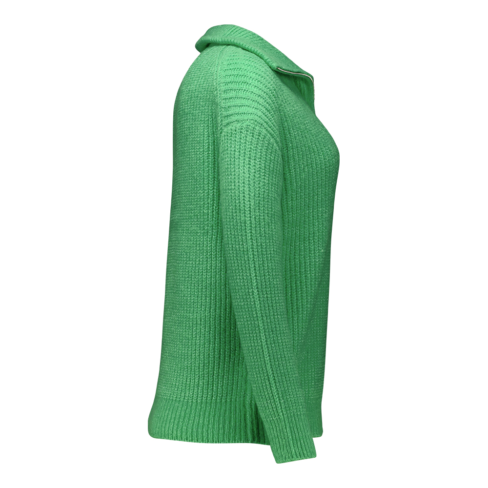Weibliches Model mit Rock your Day Pullover in Vibrant Green
