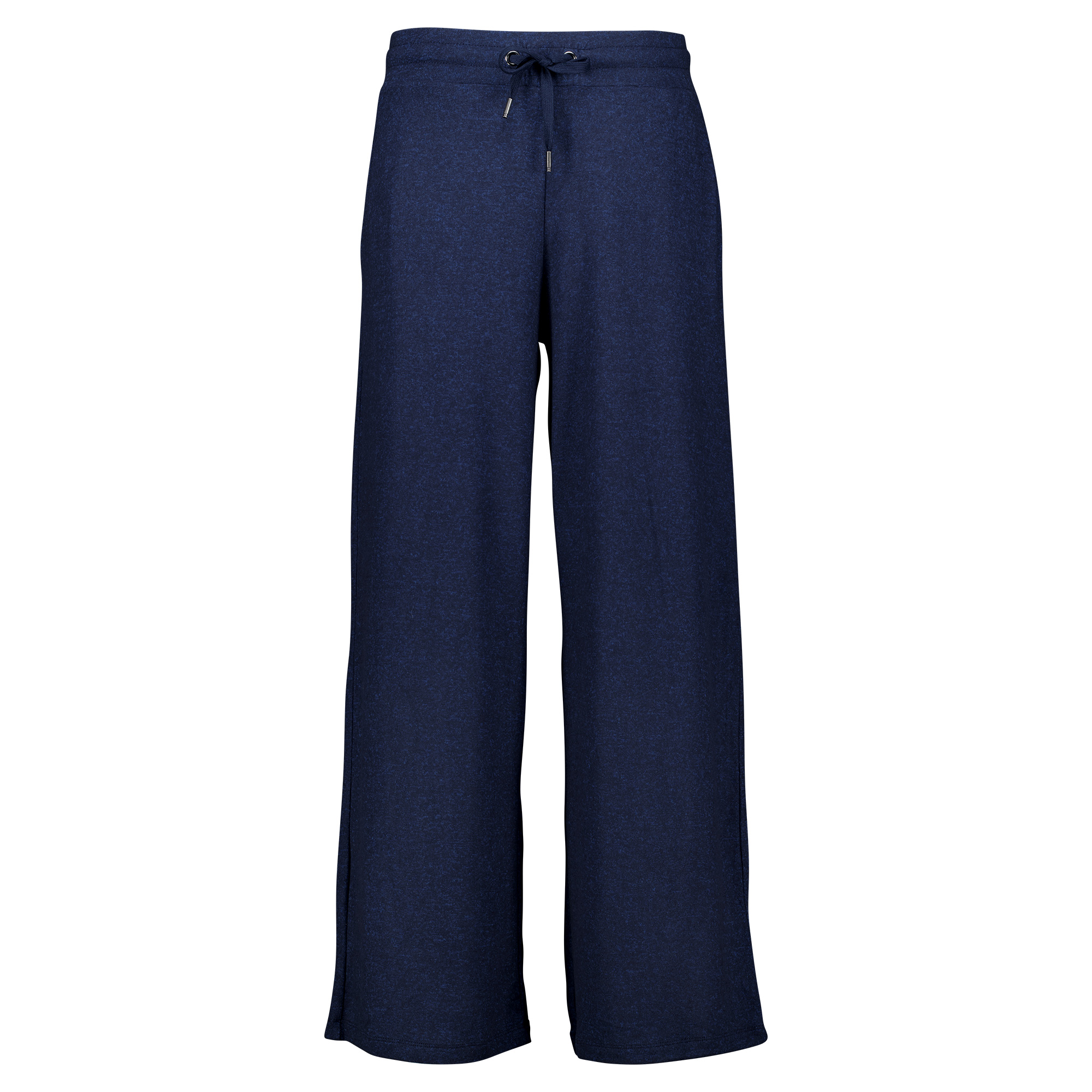 Weibliches Model mit CAMPS BAY Pants in Navy Melange