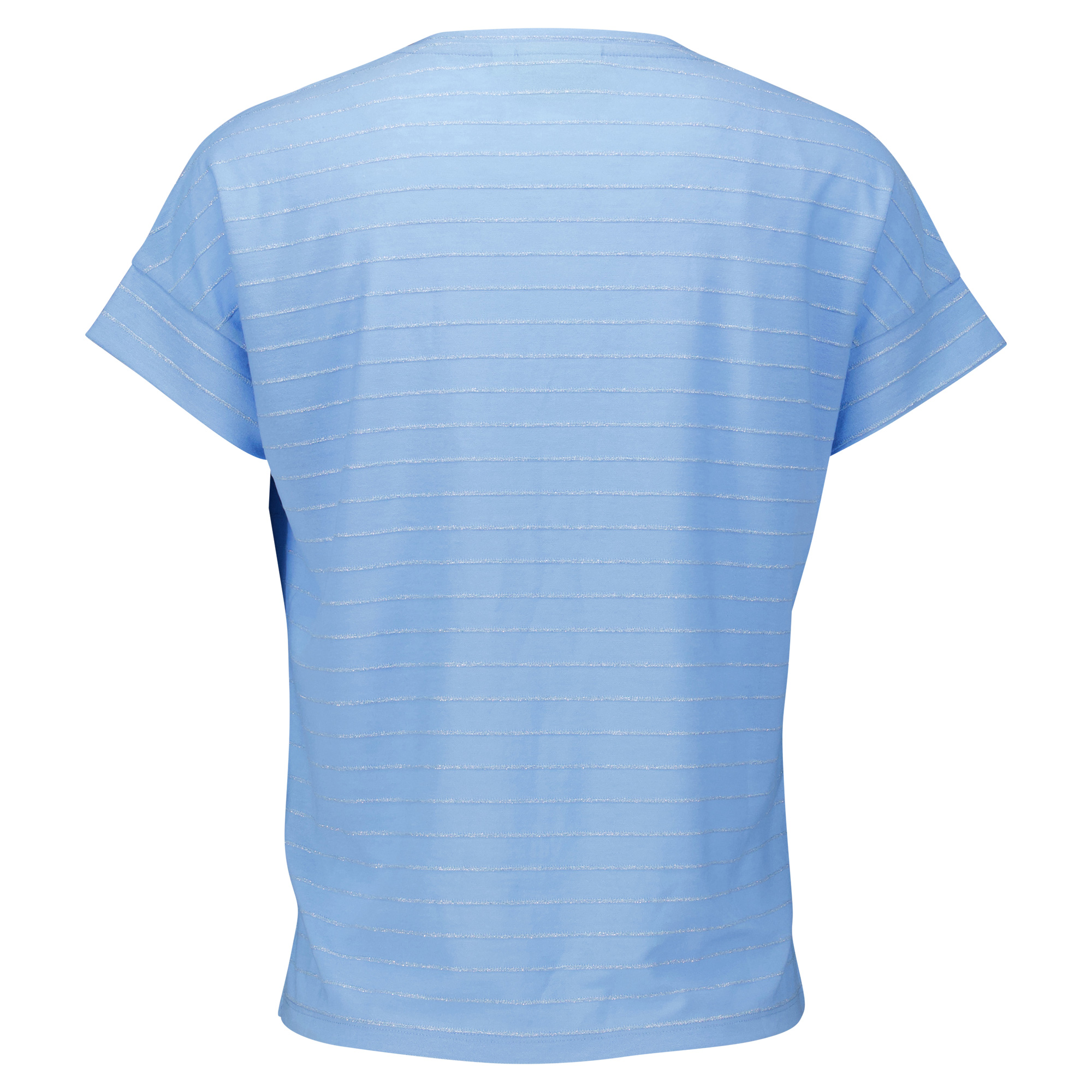 Weibliches Model mit CAMPS BAY T-Shirt in Pearl Blue