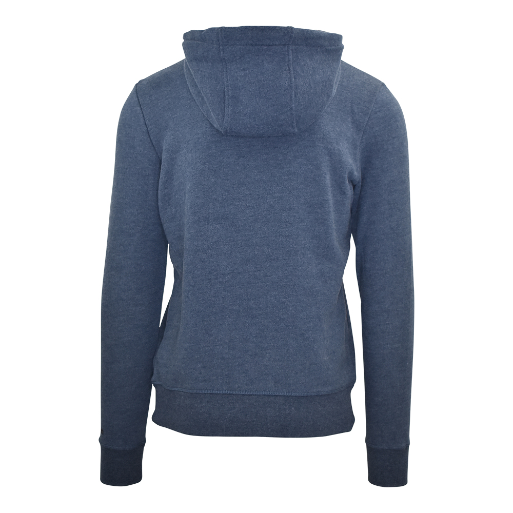 Männliches Model mit Björkvin Hoodie in Total Eclipse Melange 