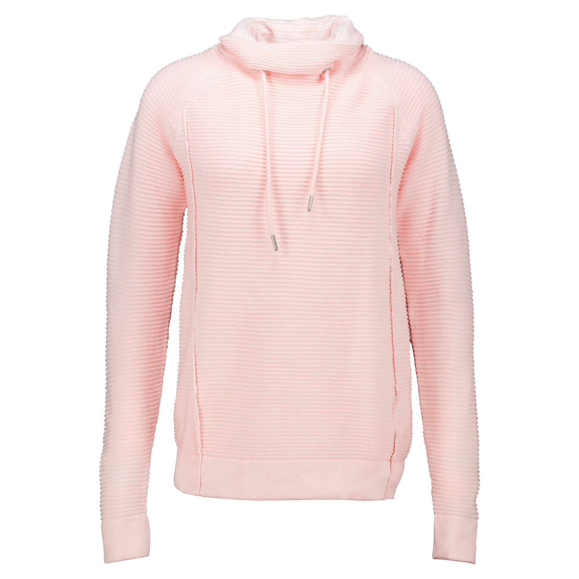 Weibliches Model mit CAMPS BAY Strickpullover in Rosequartz