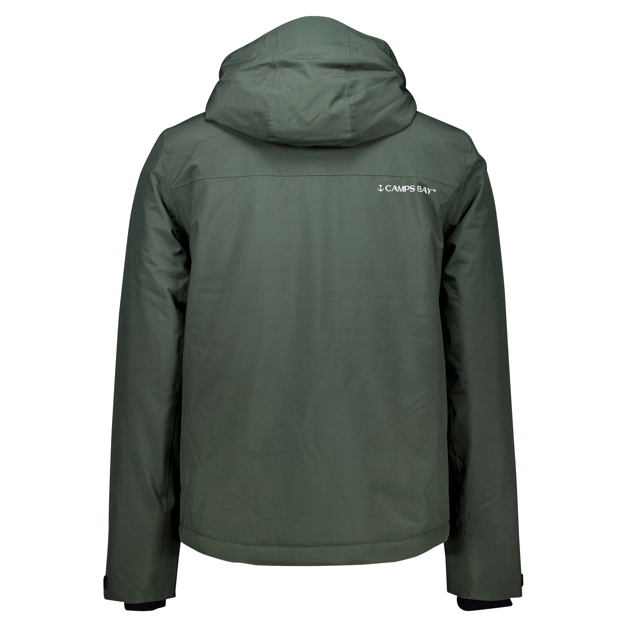 Männliches Model mit CAMPS BAY Funktionsjacke in Forest Green
