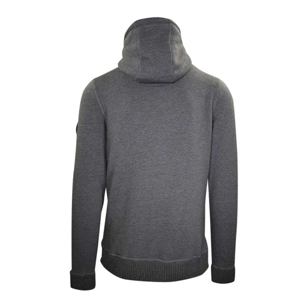 Männliches Model mit CAMPS BAY Sweatjacke in Anthra Melange