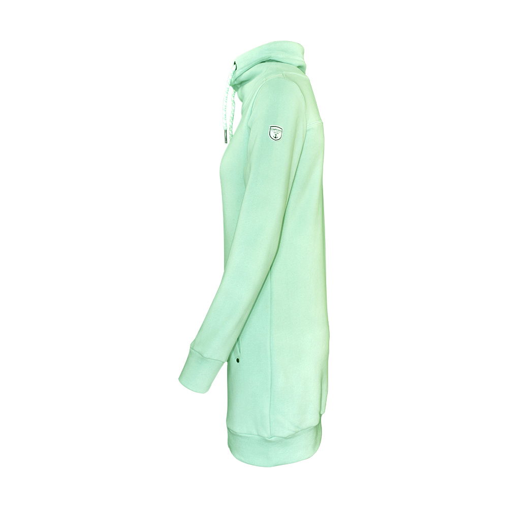 Weibliches Model mit CAMPS BAY Sweatkleid in Harbour Grey