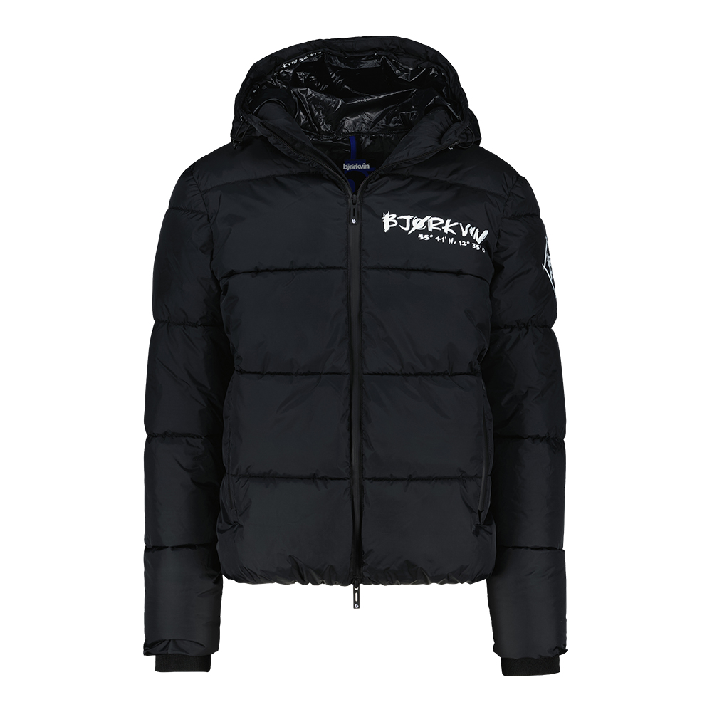 Männliches Model mit Björkvin Pufferjacket 