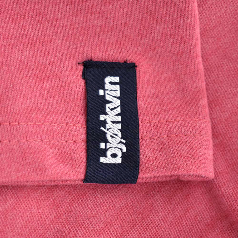 Männliches Model mit Björkvin T-Shirt in Red Melange