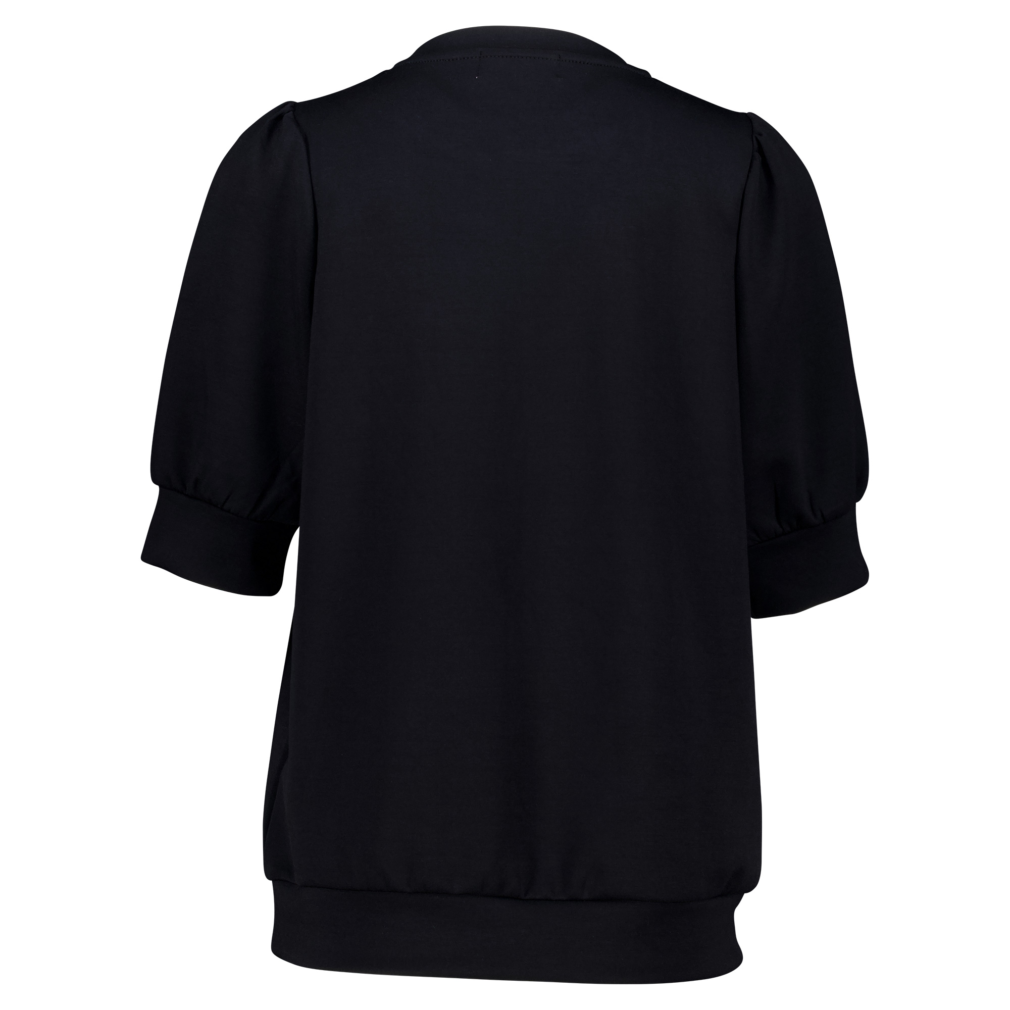 Weibliches Model mit CAMPS BAY Shirt in Schwarz