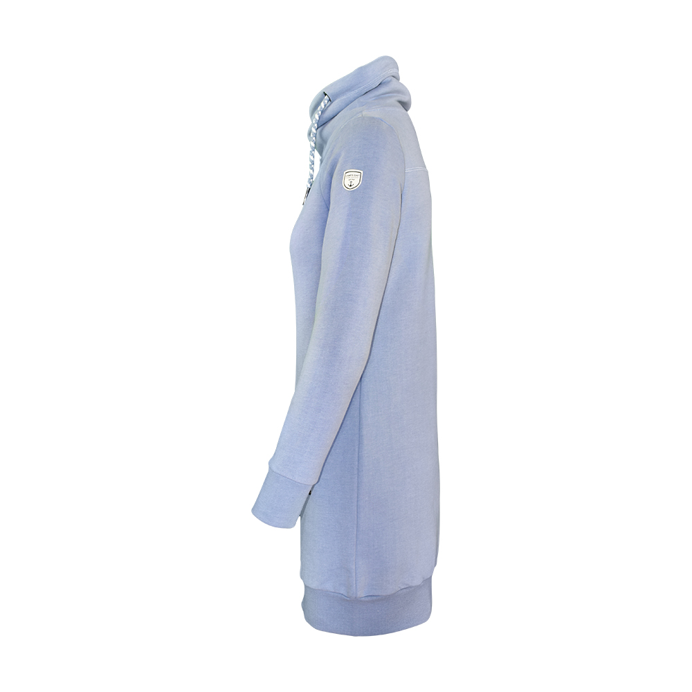 Weibliches Model mit CAMPS BAY Sweatkleid in Infinity Melange