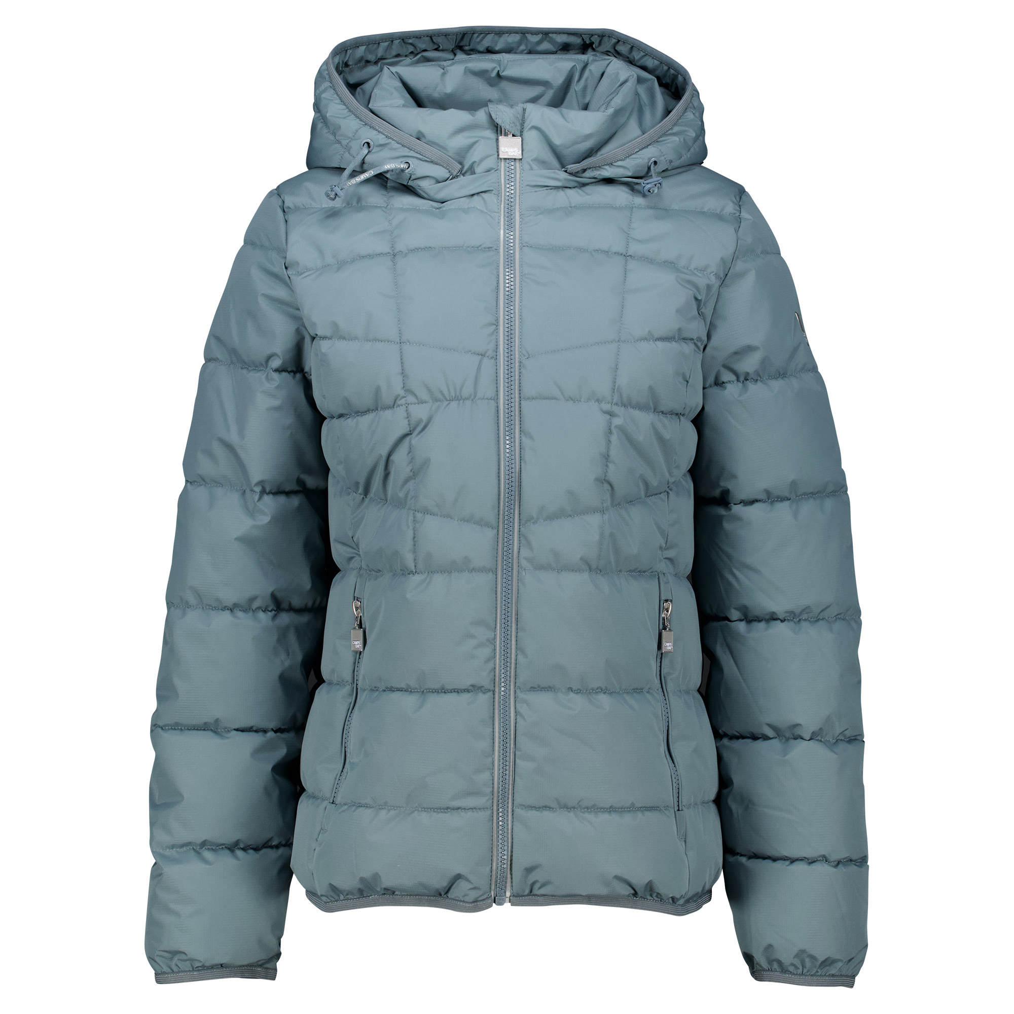 Weibliches Model mit CAMPS BAY Jacke in Trooper