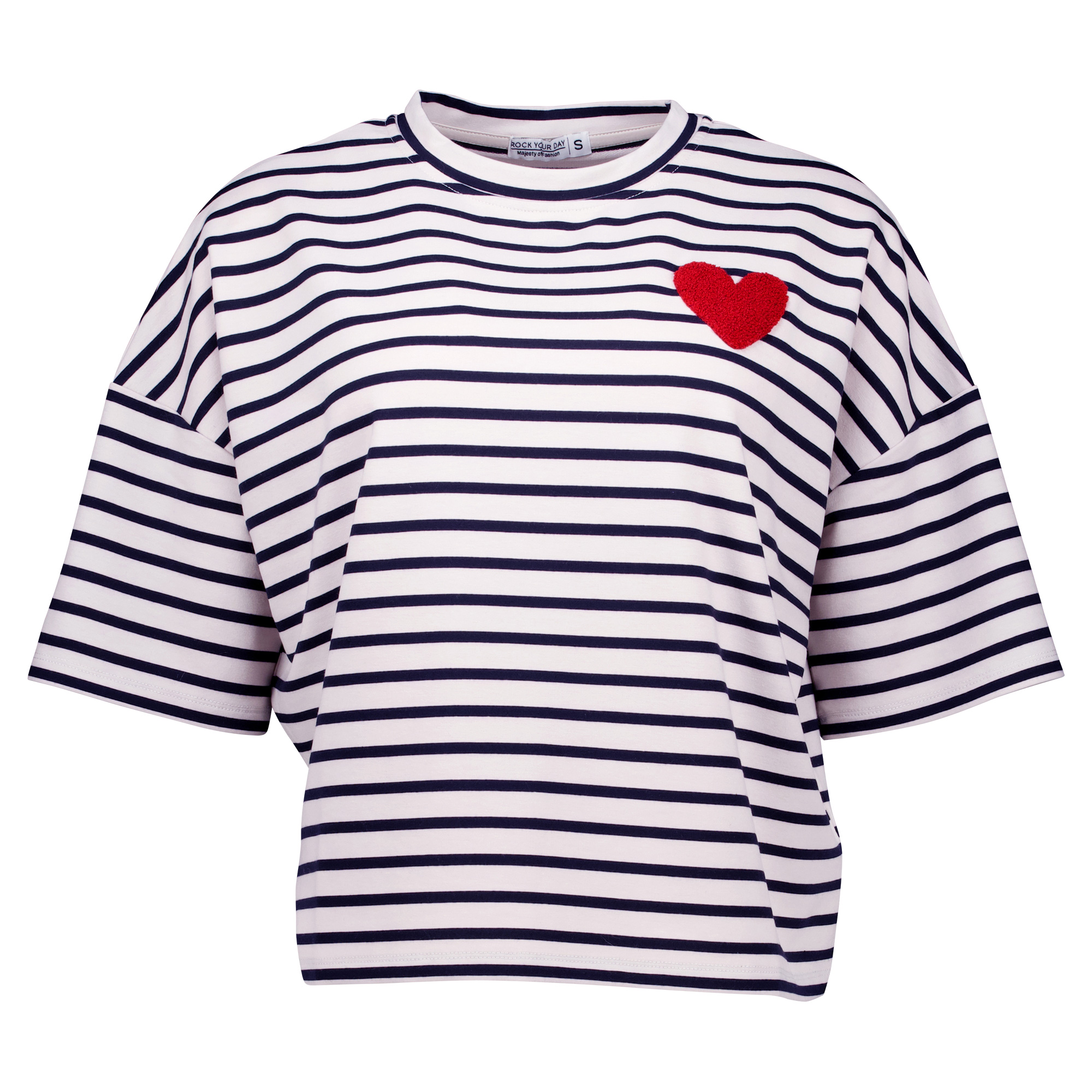Weibliches Model mit Rock Your Day Shirt 