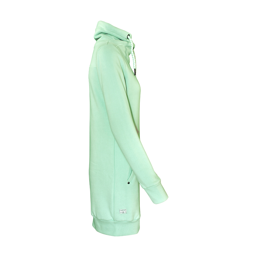 Weibliches Model mit CAMPS BAY Sweatkleid in Harbour Grey