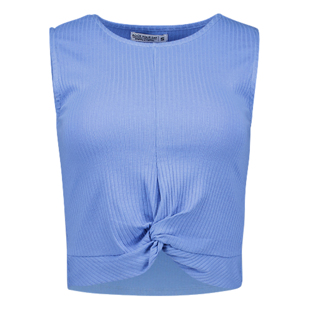 Weibliches Model mit Rock Your Day Top 
