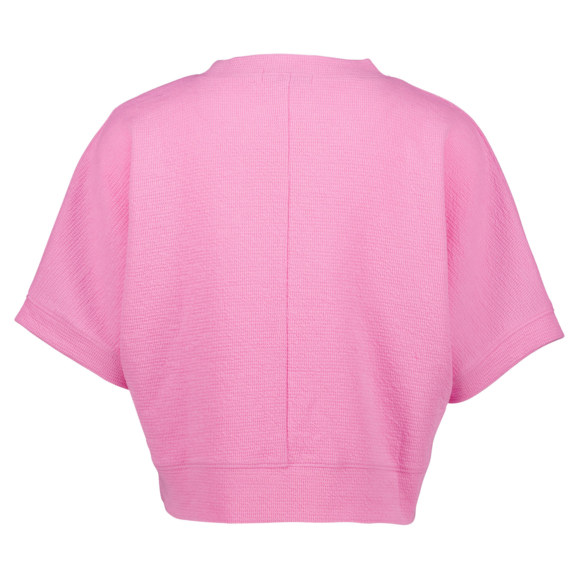 Weibliches Model mit Rock Your Day Shirt in Candy